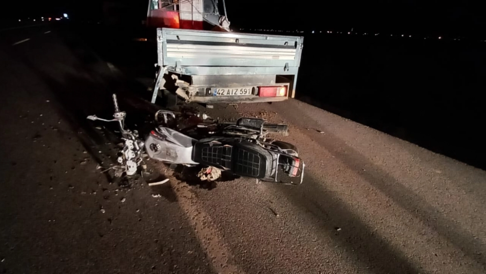 Aksaray-Konya yolunda Motosikletli Kaza: Sürücü Hayatını Kaybetti