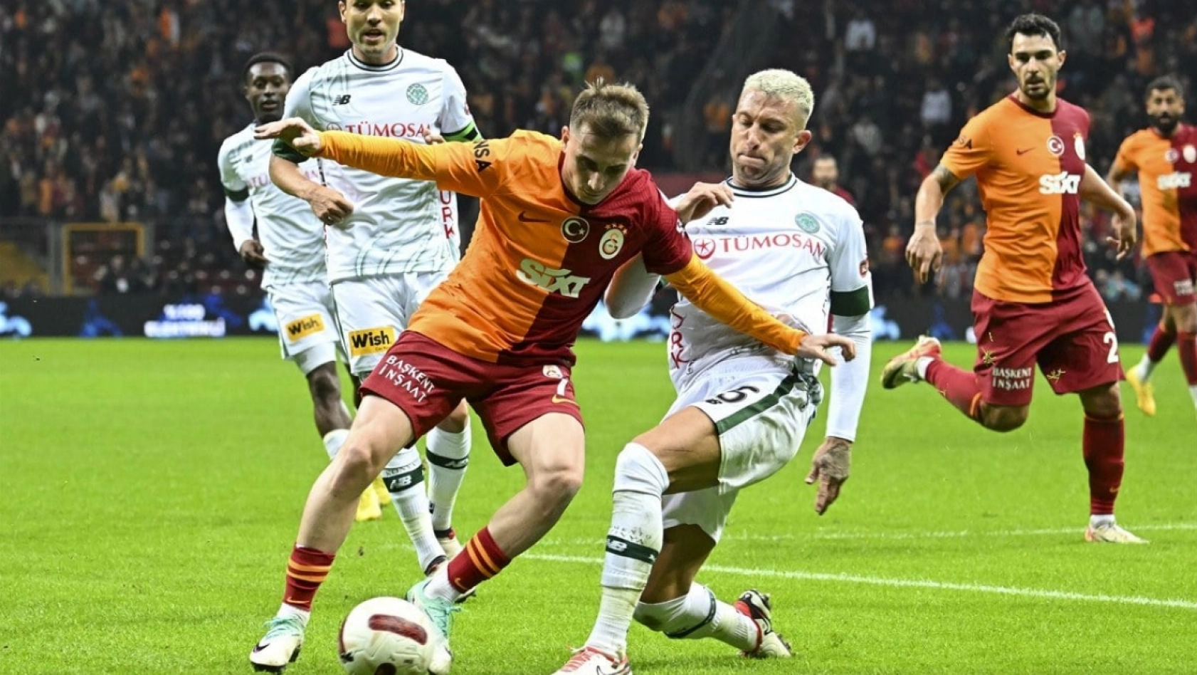Galatasaray, Tümosan Konyaspor karşısında rövanşı aldı: 3-0