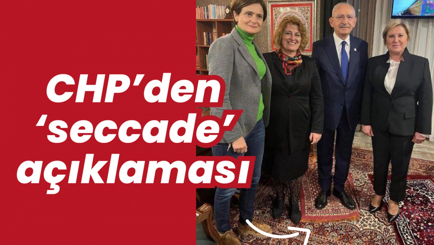 Kılıçdaroğlu'nun seccadeye basması sosyal medyayı salladı