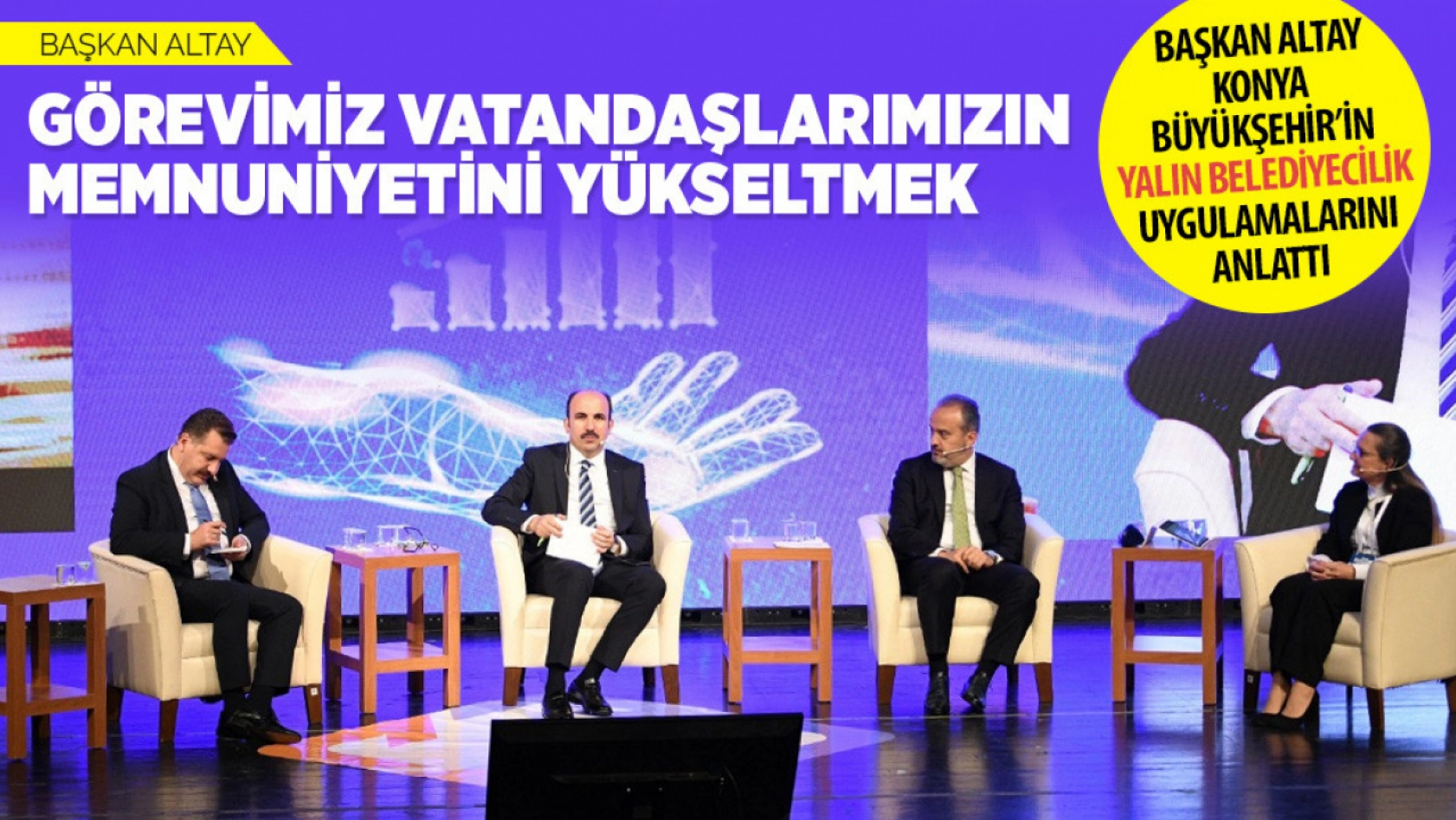 Konya Büyükşehir Belediyesi'nden yalın belediyecilik başarısı
