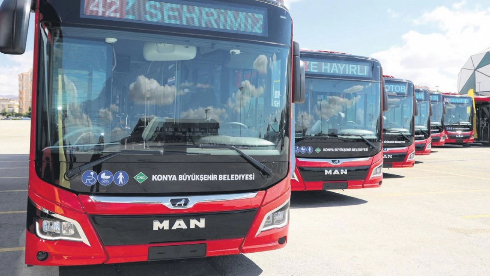 Konya'da bayramda toplu taşıma ücretsiz