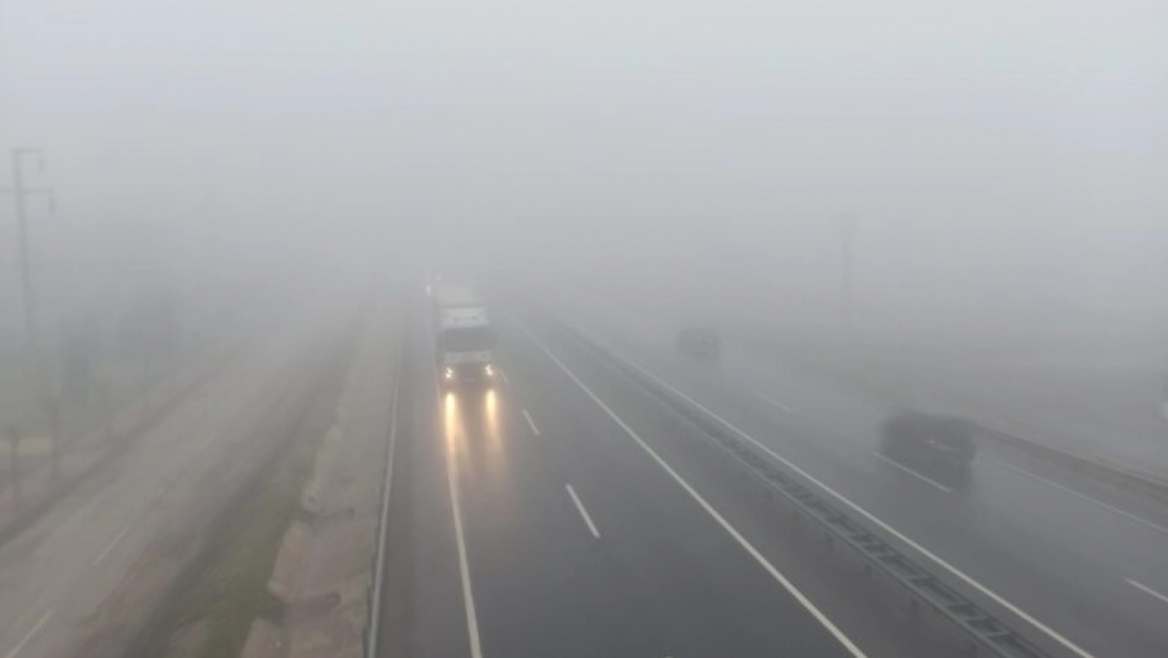 Konya'da yoğun sis uyarısı