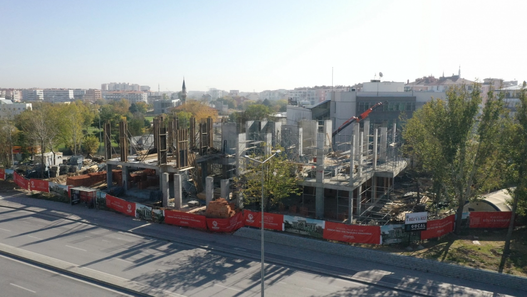 Konya'daki dev tesisin yapımı devam ediyor! 4 bin 110 metrekarelik alana sahip olacak