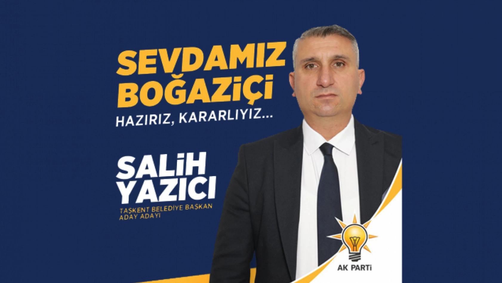 Salih Yazıcı, Ak Parti Taşkent Belediye Başkanlığı İçin Yola Çıkıyor: Taşkent'i Yeniden İnşa Edeceğiz
