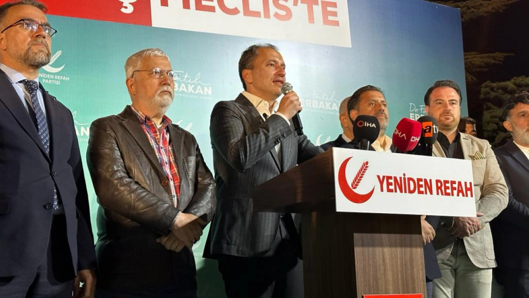 Yeniden Refah Partisi Genel Başkanı Fatih Erbakan açıklamalarda bulundu