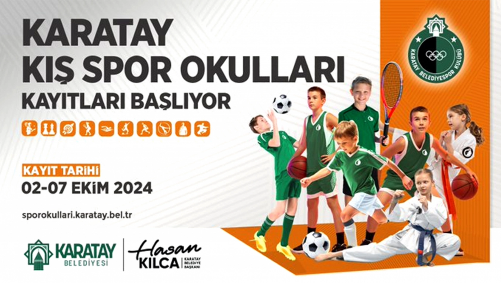 Karatay Kış Spor Okulları kayıtları başlıyor! İşte şartlar…