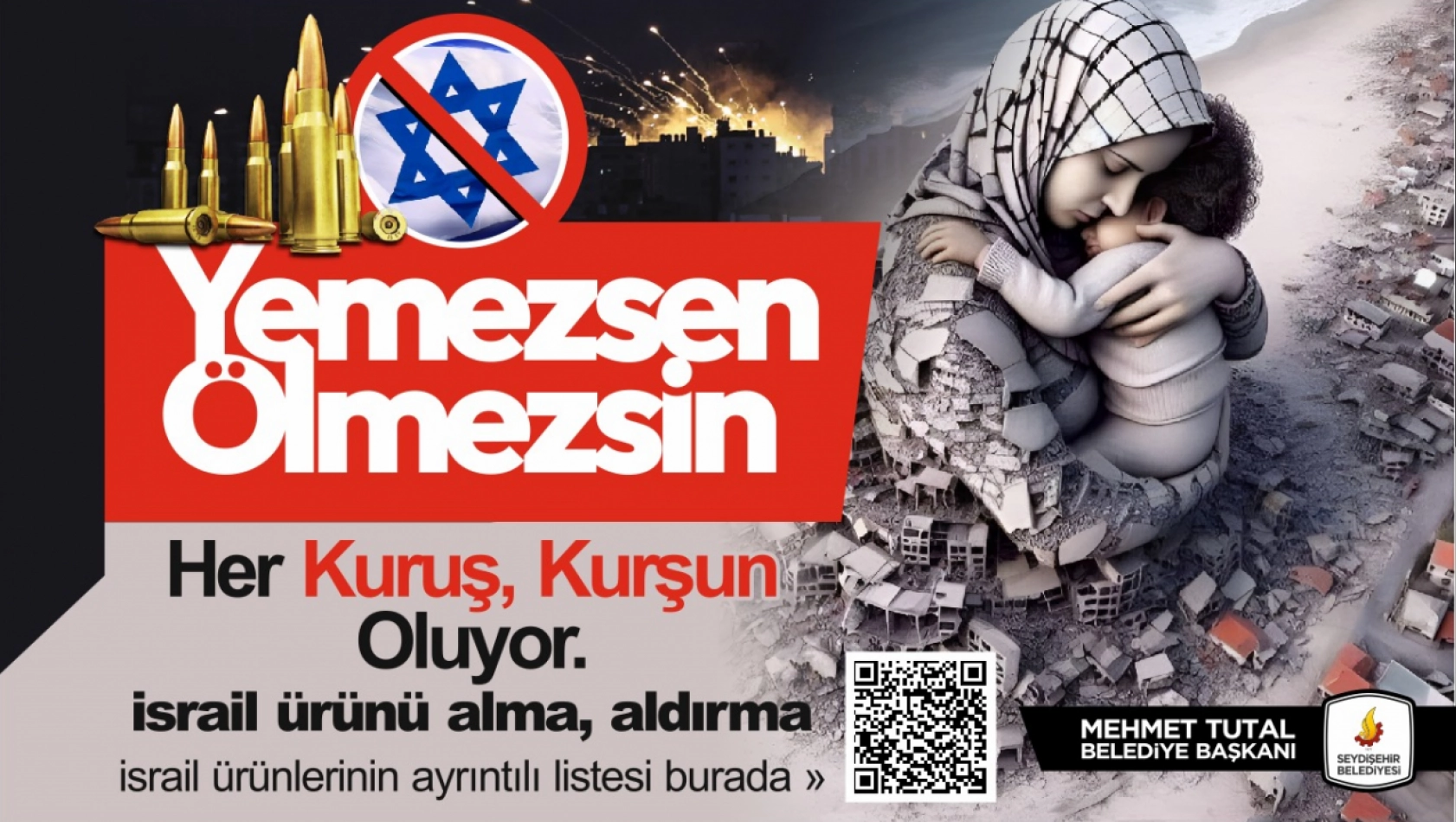 Konya'da bir belediye daha İsrail mallarına boykot kararı aldı