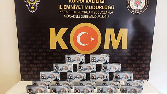 Konya'da polis kaçakçılara göz açtırmıyor