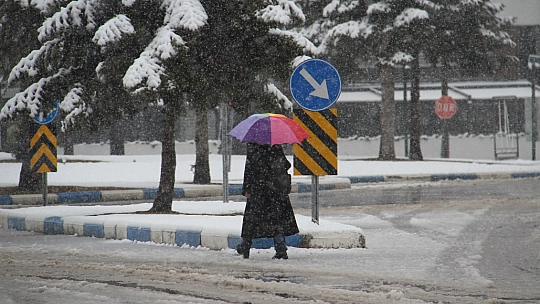 Beyşehir Gölü'nde avlanmaya 'kar' molası