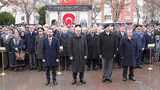 Konya'da şehitler anıldı