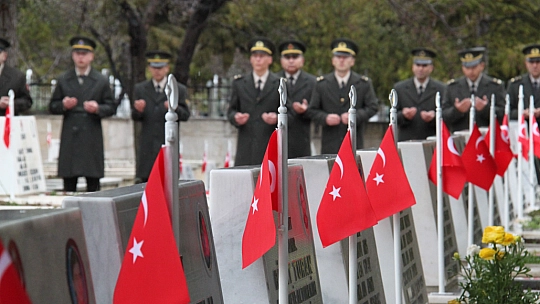 Konya'da şehitler anıldı