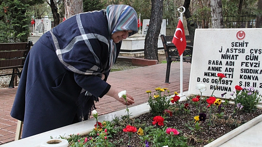 Konya'da şehitler anıldı