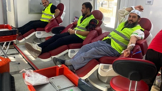 Konya'da Bir damla kan bin umut projesi