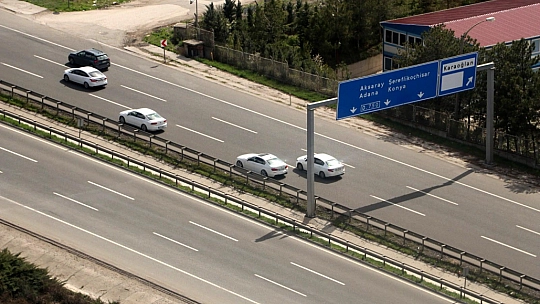 Helikopter Destekli Bayram Trafik Denetimi Yapılıyor