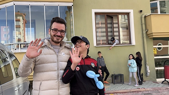 Konya Gönüllüleri Down Sendromlu Seyid Ali'nin Polis Olma Hayalini Gerçekleştirdi