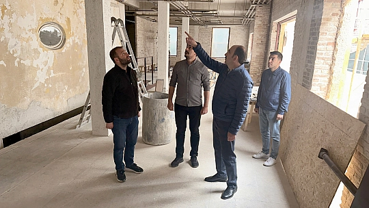 Merak Edilen Tarihi Deponun Kavuşacağı Son Hali Paylaşıldı