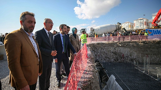 MERAM GÖDENE EVLERİ'NİN TEMELİ ATILDI