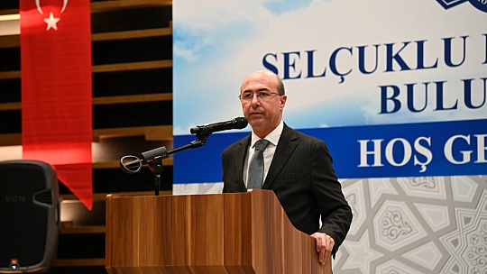 Selçuklu'da muhtarlar, iftar programında bir araya geldi