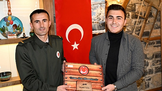 Seydişehir Belediye Başkanı Tutal, Mehmetçiklerle buluştu
