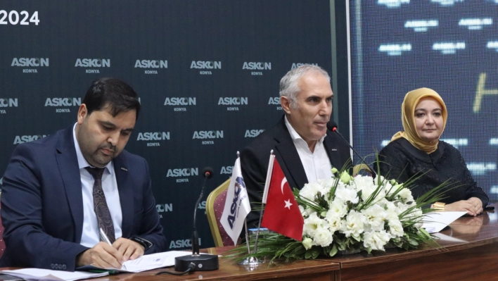 ASKON Konya Şubesi'nde Atilla Sinacı güven tazeledi