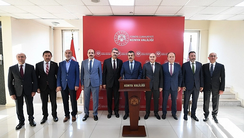 Bakan Tekin Konya Valiliğini ziyaret etti