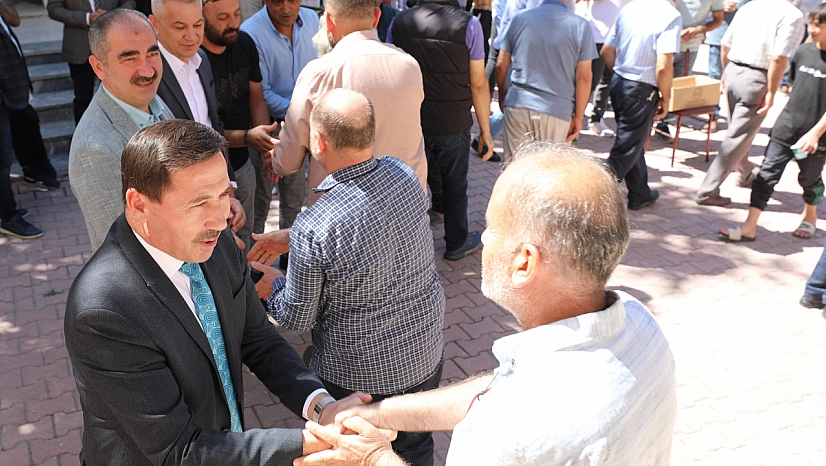 Başkan Hasan Kılca vatandaşlarla buluştu