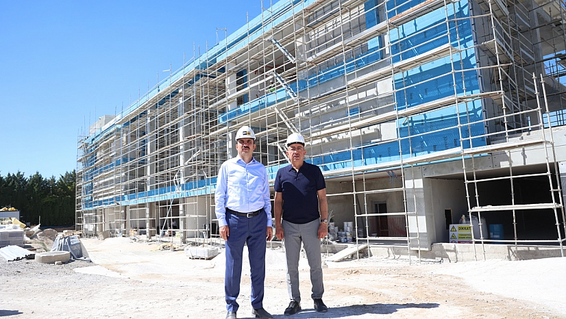 Başkanlar Yaka Sosyal tesislerini inceledi