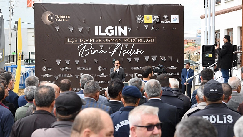 Konya Büyükşehir Belediyesi, Ilgın İlçe Tarım İl Müdürlüğü Binası'nı Açtı