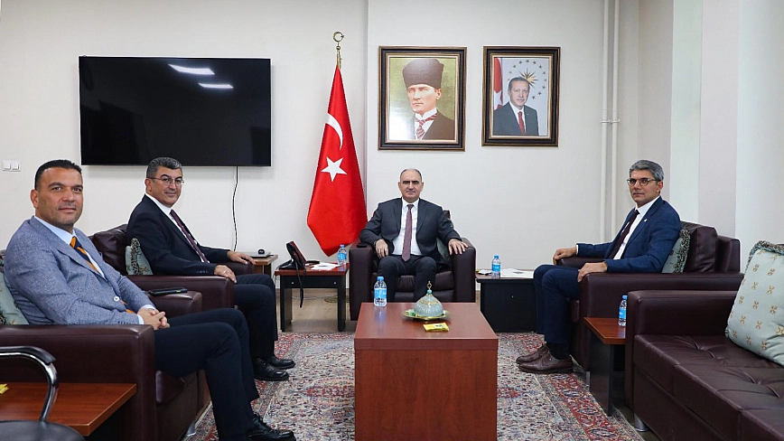 Hasan Ekici’den Vali Özkan ve Siyasi Parti İl Başkanlarına Ziyaret