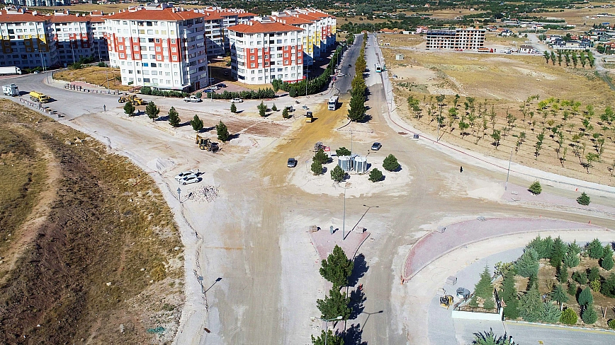 Konya'da Hanedan caddesi kavşağı yeniden düzenleniyor