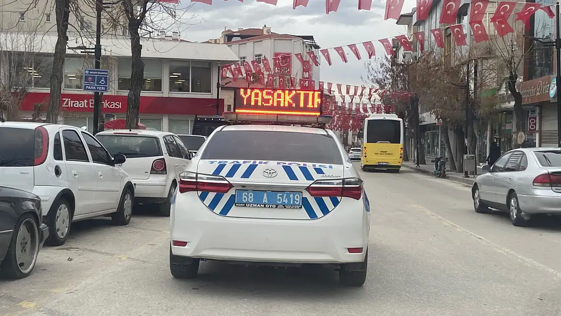 Hatalı Parklara Karşı Yazılı ve Sesli Uyarı Sistemi