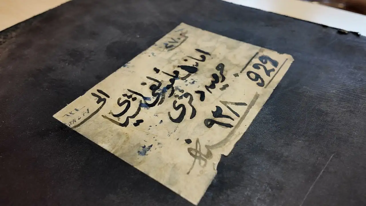 Ankara Adliyesinde 1926 Yılına Ait Adli Emanet Defteri Koruma Altına Alındı