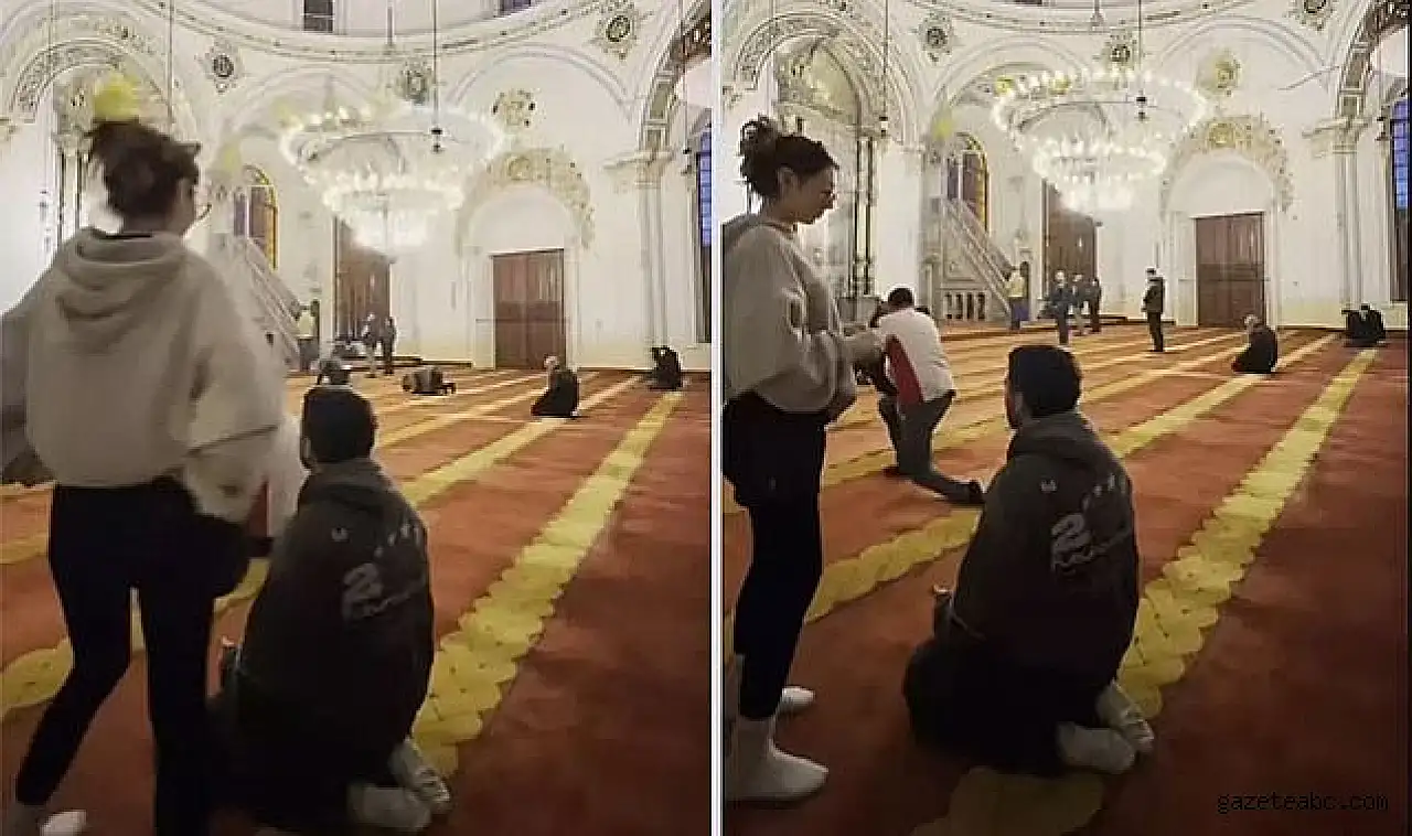 Akdes'den Aziziye Camii'ndeki Skandal Paylaşıma Sert Tepki Kutsallarımız Eğlence Malzemesi Yapılamaz!