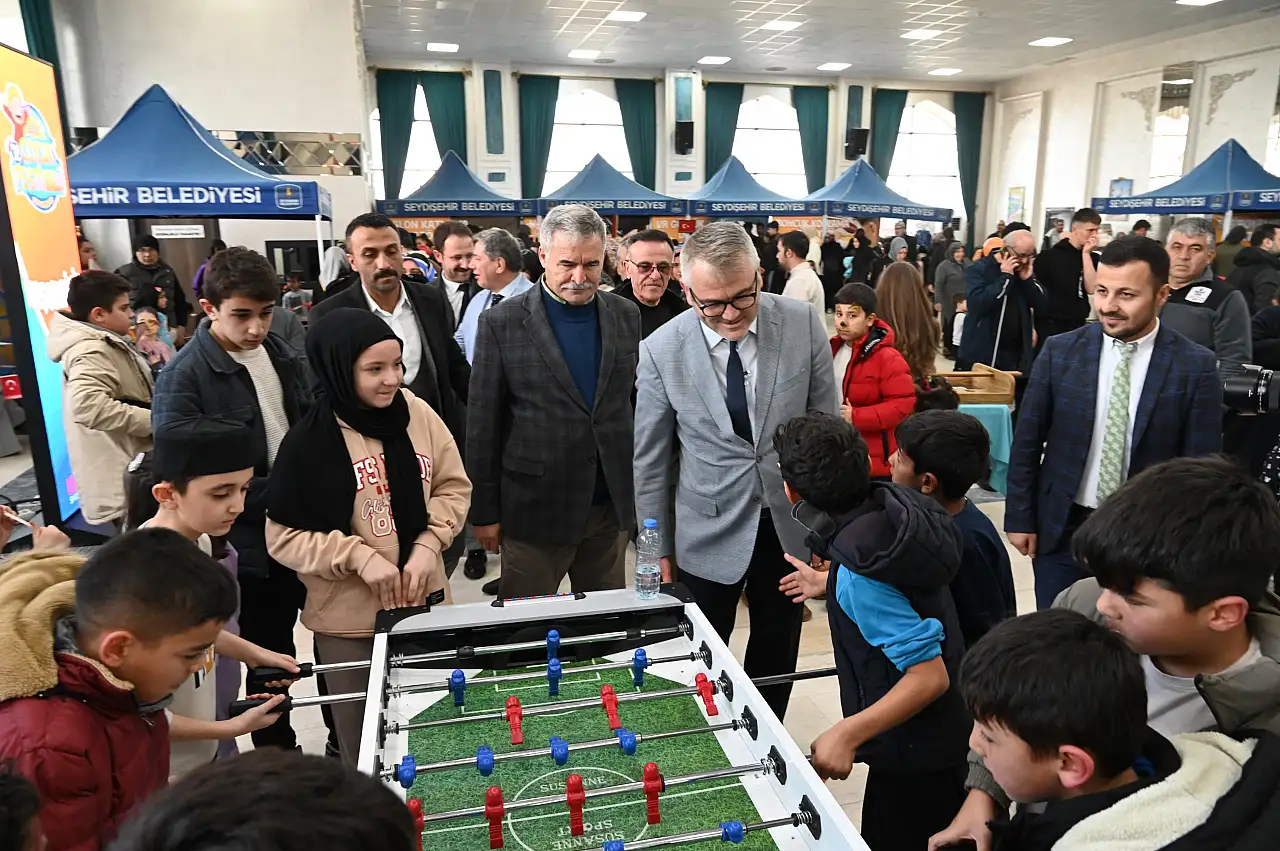 Seydişehir'de Çocukların Sömestr Coşkusu: 7. Geleneksel Festival Kapılarını Açtı!