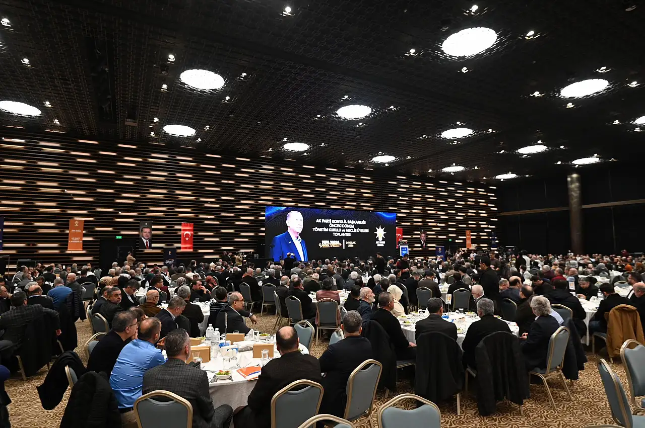 Konya Ak Parti İl başkanlığından Vefa Gecesi