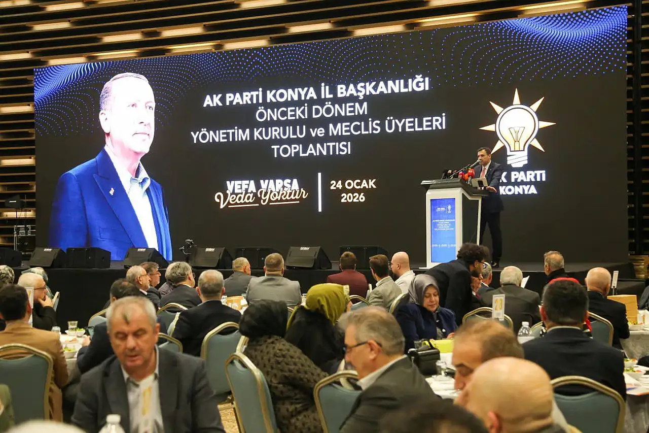 Konya Ak Parti İl başkanlığından Vefa Gecesi