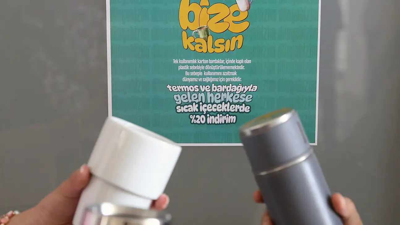 Buraya Bardakla Gelen Kazanıyor: İçeceğe Yüzde 20 İndirim