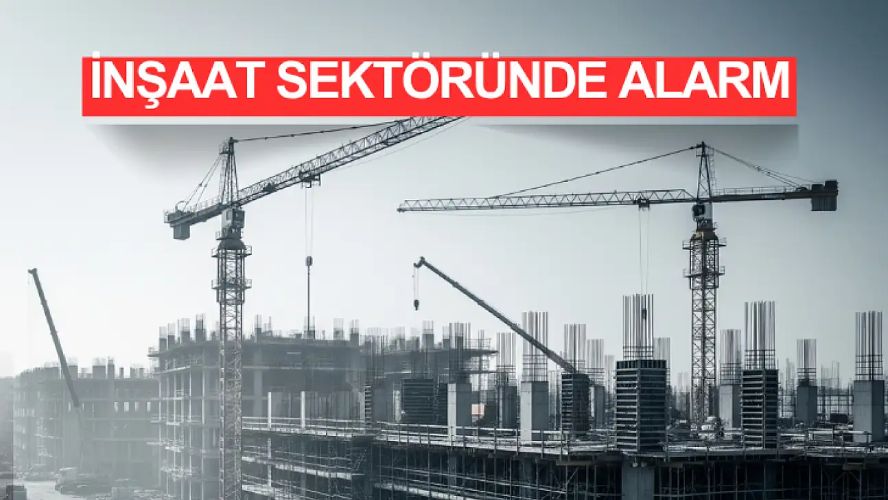 İnşaat Sektörünün Gözü Faiz Kararında: Haziran'da Sert Düşüş