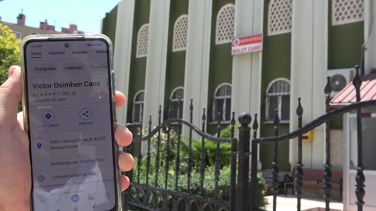 Karatay'da Bir Camii'nin Adı Değiştirildi: Cemaat İsyan Etti!