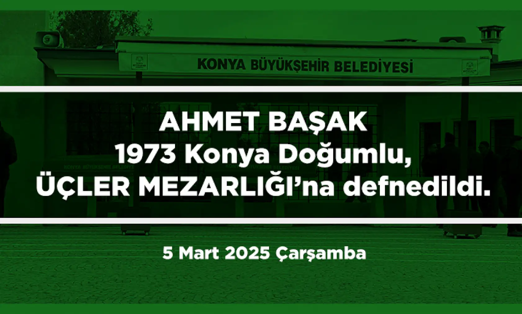 Konya'da Hayatını Kaybeden 26 kişi Bugün Toprağa Verildi