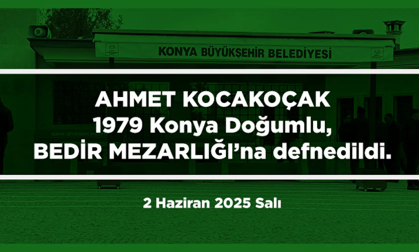 Konya'da 2 Haziran'da 14 Kişi Hayatını Kaybetti