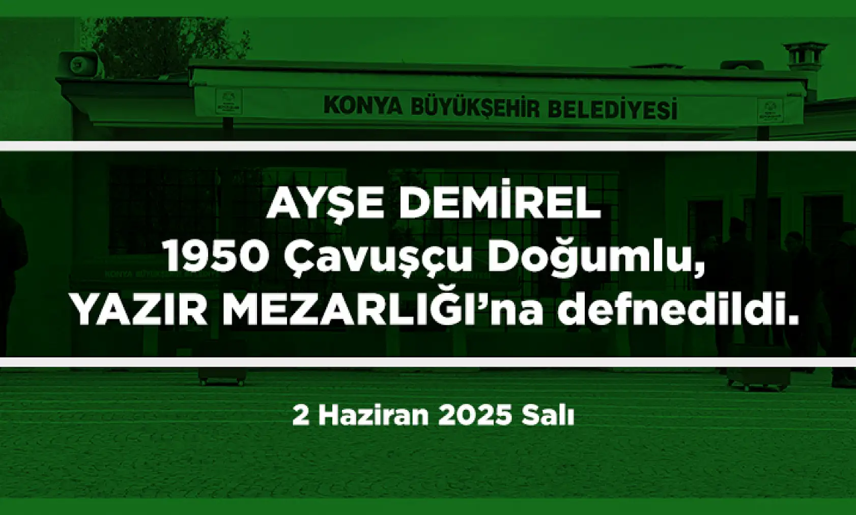Konya'da 2 Haziran'da 14 Kişi Hayatını Kaybetti
