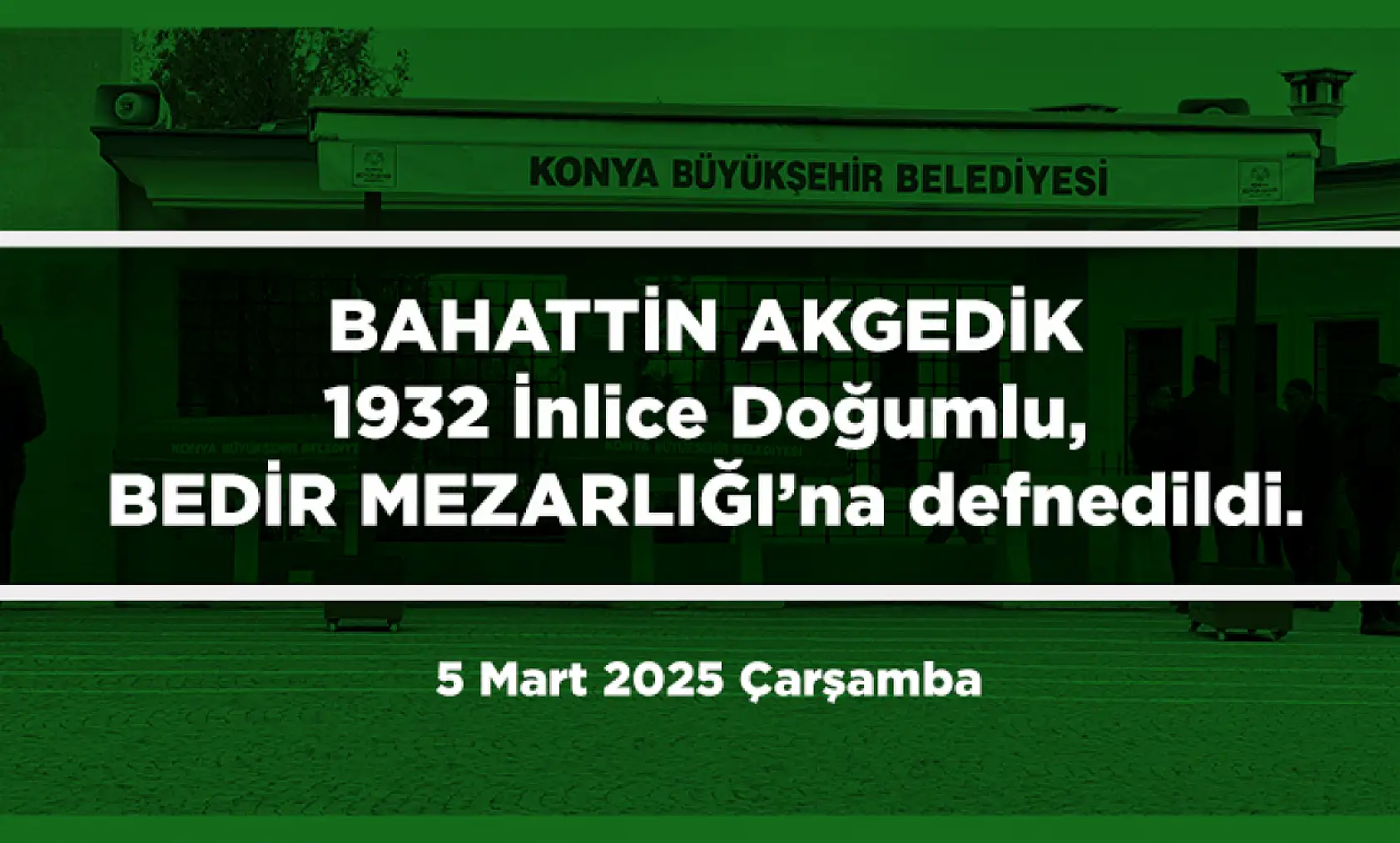 Konya'da Hayatını Kaybeden 26 kişi Bugün Toprağa Verildi