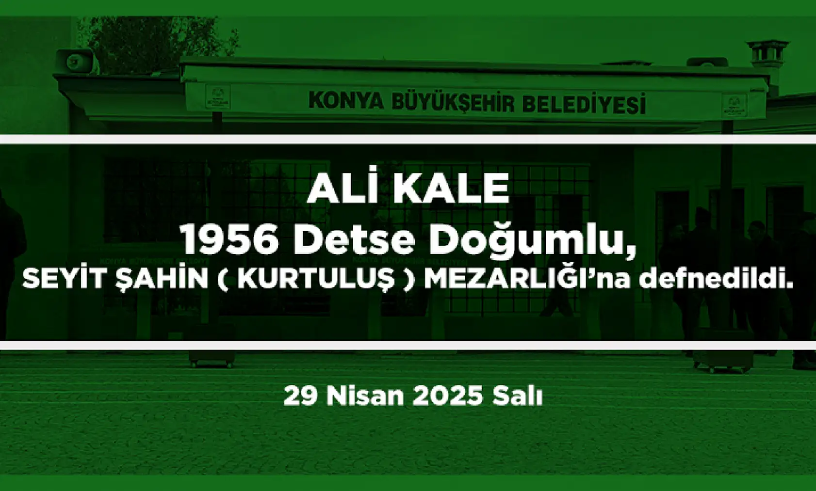 Konya'da 29 Nisan'da 14 Kişi Hayatını Kaybetti