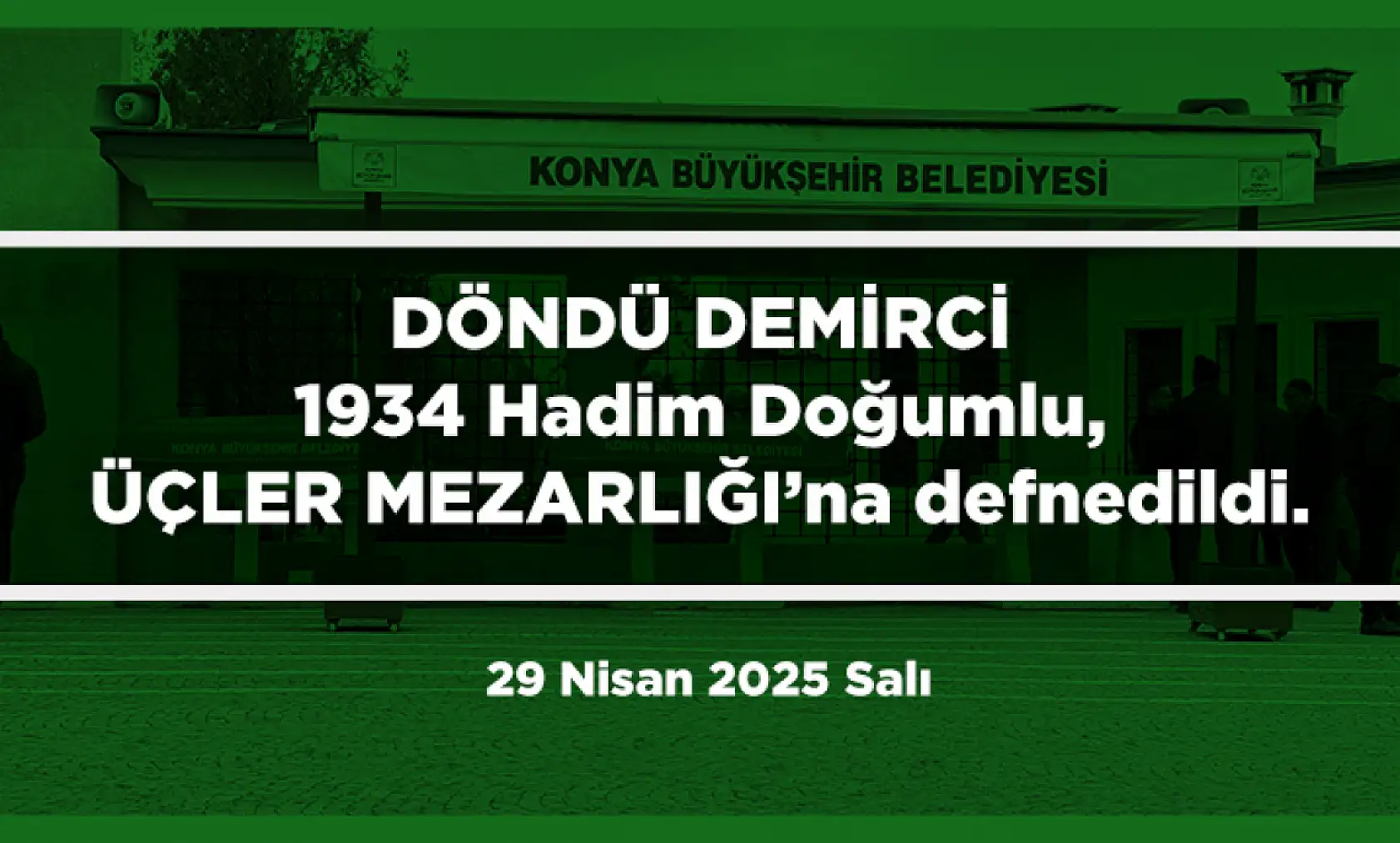 Konya'da 29 Nisan'da 14 Kişi Hayatını Kaybetti