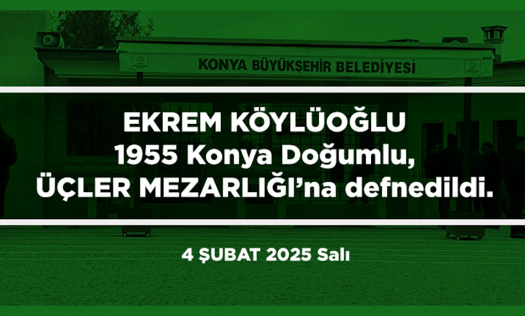 Konya'da Bugün 23 Kişi Toprağa Verildi (04 Şubat 2025)