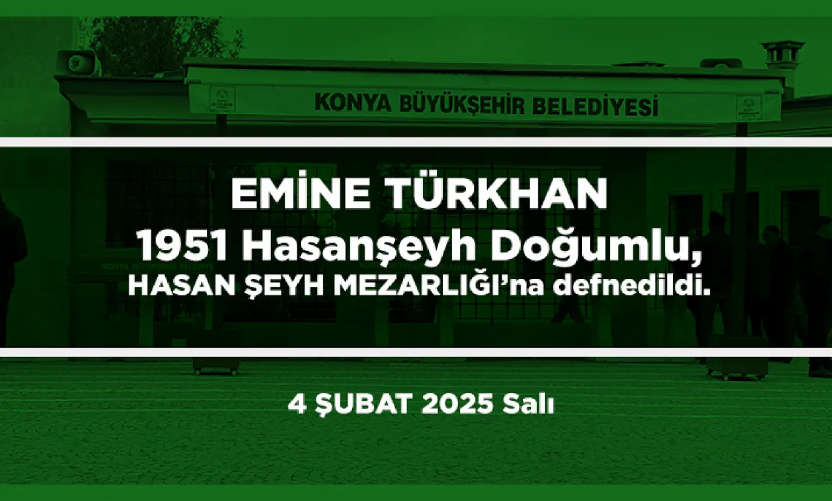 Konya'da Bugün 23 Kişi Toprağa Verildi (04 Şubat 2025)