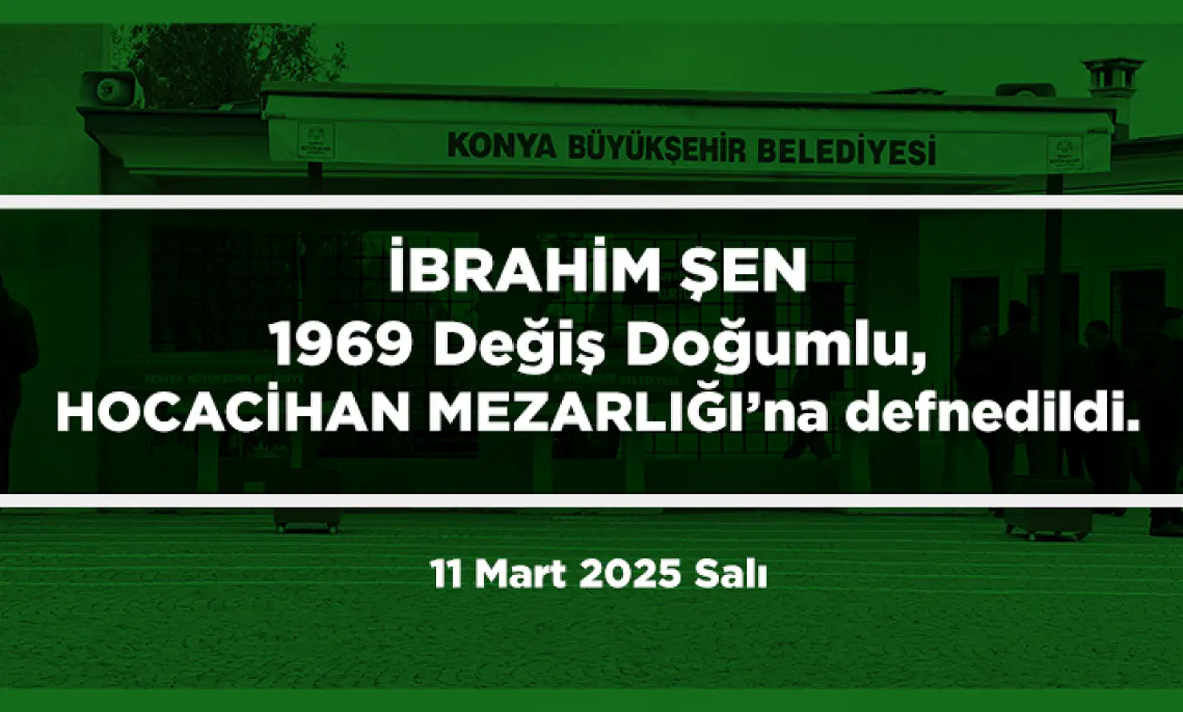 Konya'da Bugün 22 Kişi Toprağa Verildi