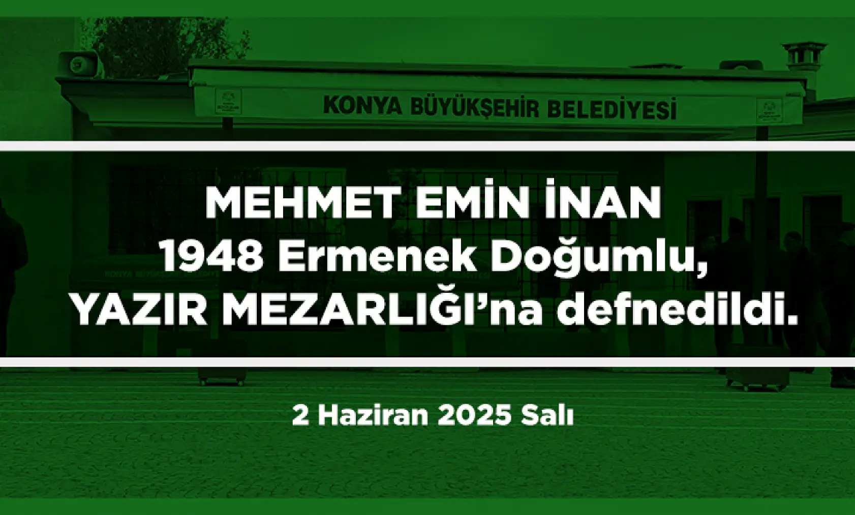 Konya'da 2 Haziran'da 14 Kişi Hayatını Kaybetti