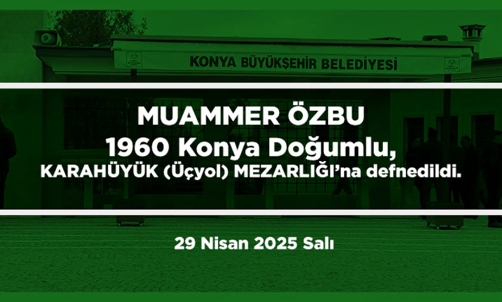 Konya'da 29 Nisan'da 14 Kişi Hayatını Kaybetti